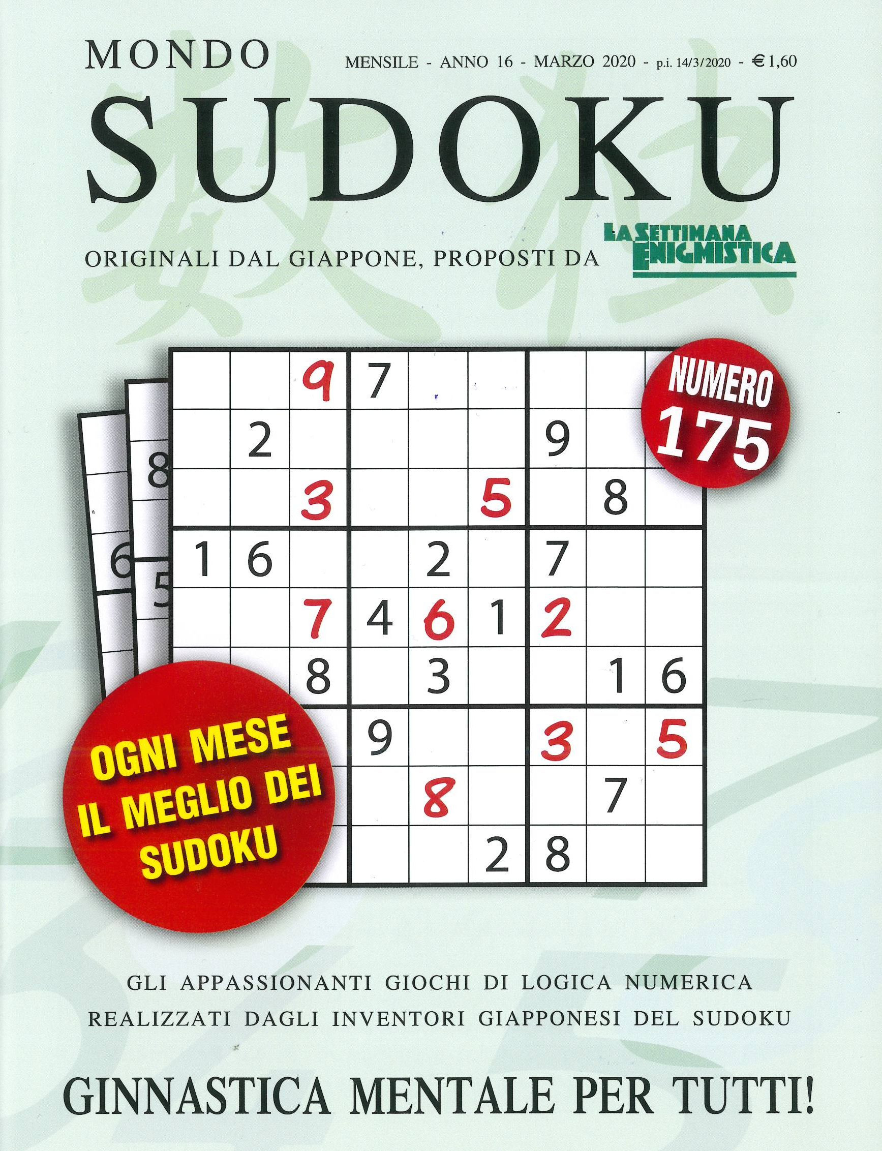 MONDO SUDOKU La Mia Copia