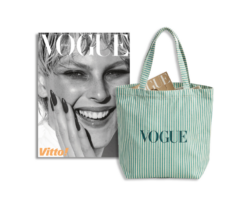 Vogue Italia borsa Vogue righe